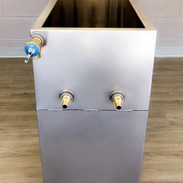 Stainless Steel fabricated water jacketed tank