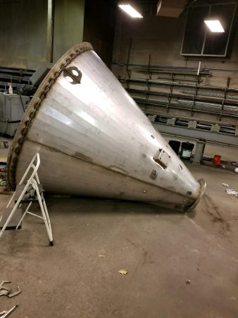 CYCLONIC FUNNEL TRANSITION
