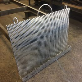 PERFERATED ALUMINUM FILTER SCREEN HOLDER