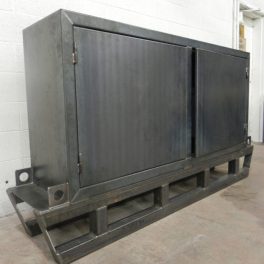 STEEL ENCLOSURE WITH SLED