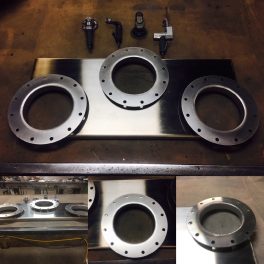 TOP MIXER MOUNTING FLANGE