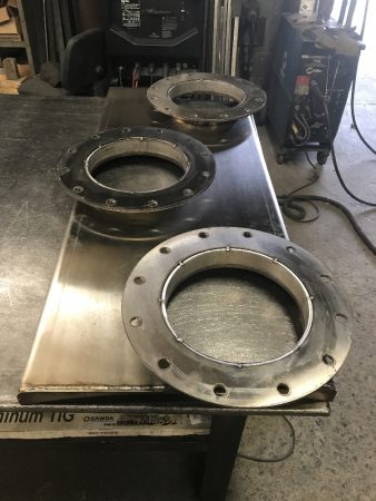 TOP MIXER MOUNTING FLANGE