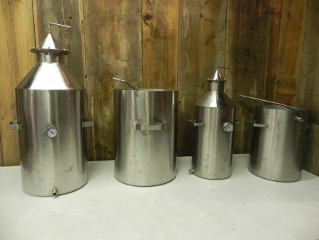 10 GALLON AND 20 GALLON STAINLESS STILL