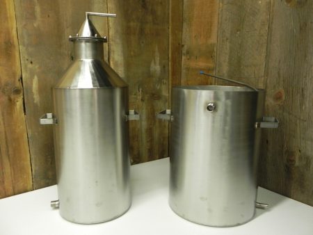 10 GALLON AND 20 GALLON STAINLESS STILL