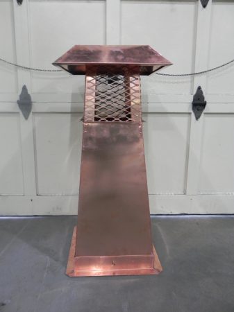 custom chimney cap fabrication