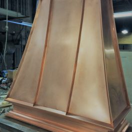 COPPER KITCHEN HOOD