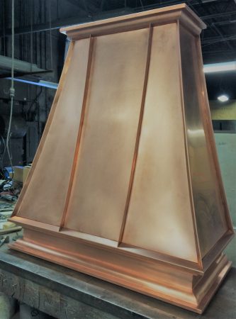 COPPER KITCHEN HOOD
