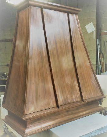 COPPER KITCHEN HOOD