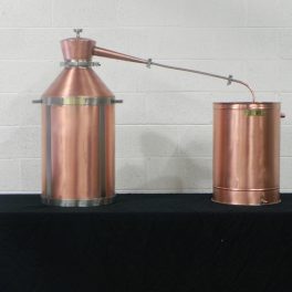 COPPER STILL AND CONDENSER