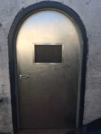 CUSTOM STAINLESS STEEL DOOR