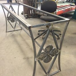 CUSTOM STEEL TABLE