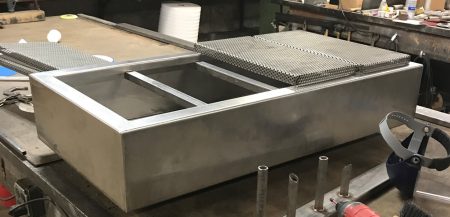 FABRICATION OF CUSTOM HOOD GRILL