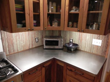 RESIDENTIAL STAINLESS STEEL COUNTERTOP