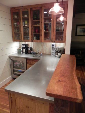 RESIDENTIAL STAINLESS STEEL COUNTERTOP