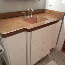 copper bathroom VANITY