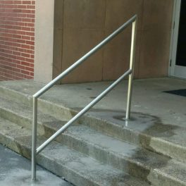 stainless rails