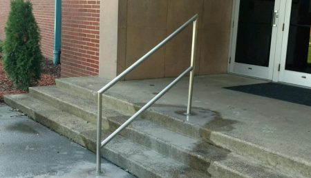 stainless rails
