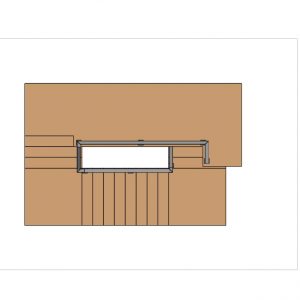 Custom design steel handrail