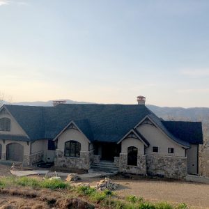 Custom design copper chimney cap